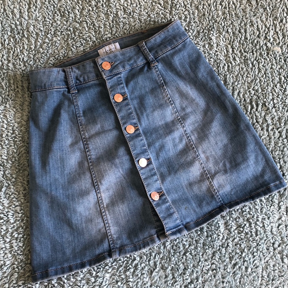 Size 1 Denim Skirt by Celebrity Pink